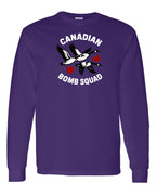 Canadian Bomb Squad   Long Sleeve Tee ) - Unisex