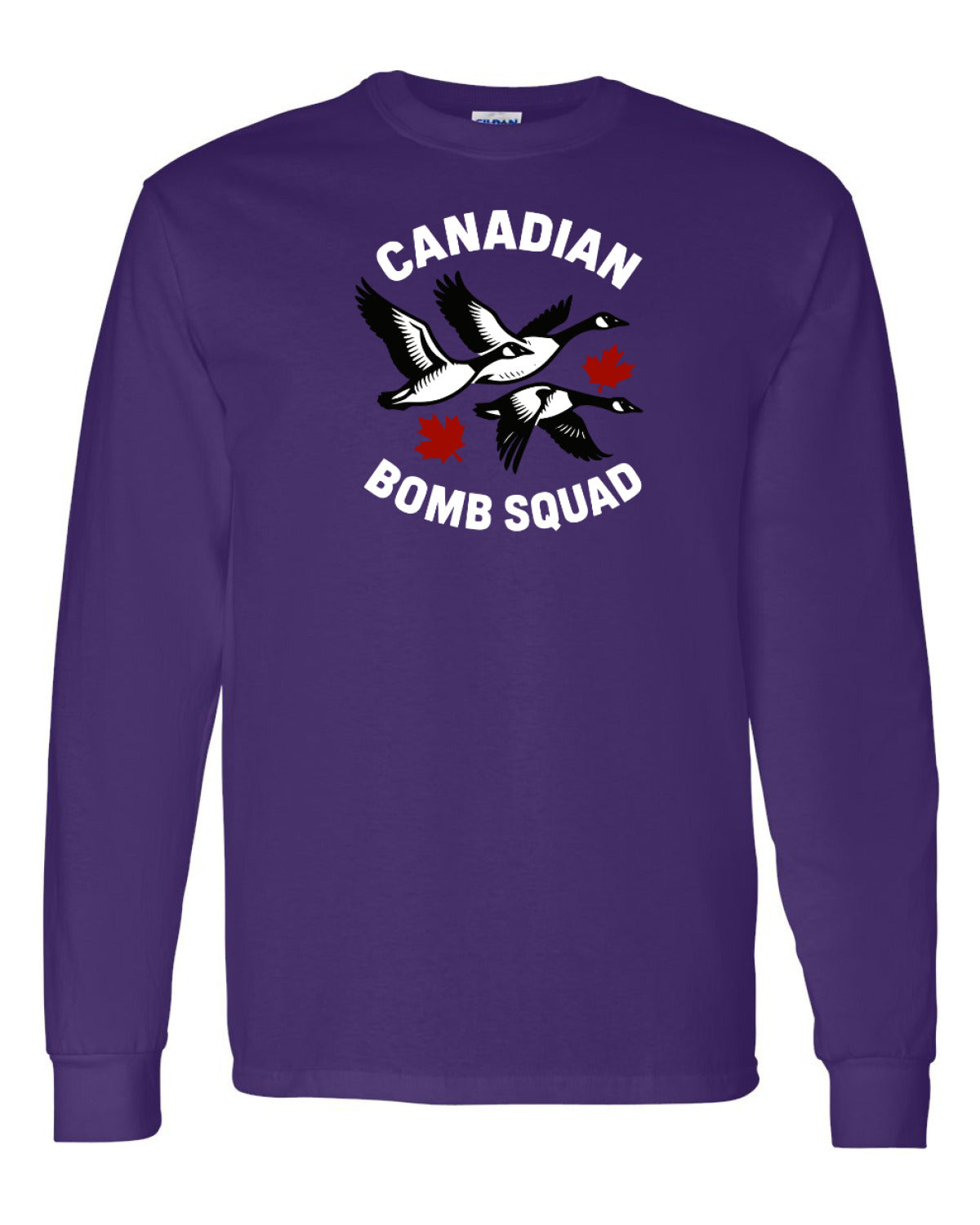 Canadian Bomb Squad   Long Sleeve Tee ) - Unisex