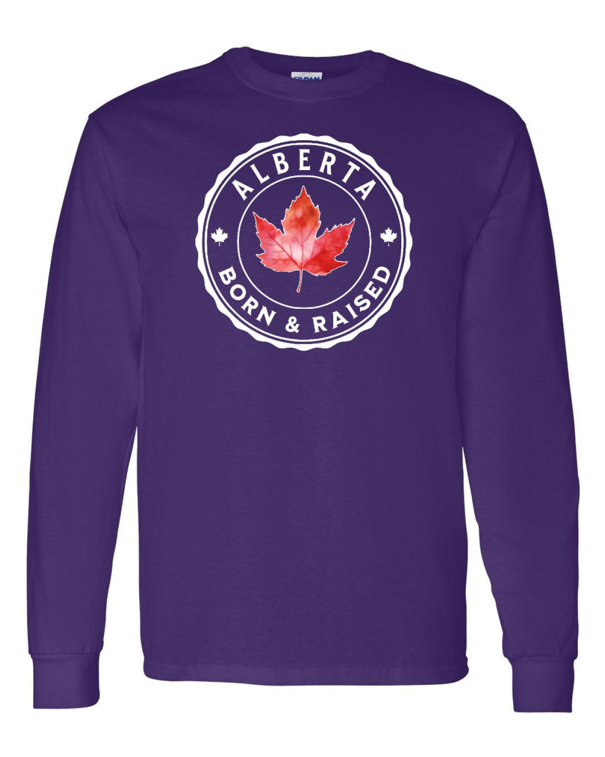 Born And Raised Alberta Full Long Sleeve - Unisex