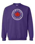 Calm Cool Canadian Leaf Full Crewneck - Unisex