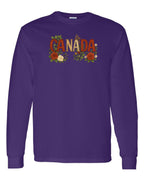 Canada Flowers Full Long Sleeve - Unisex