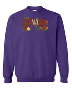 Canada Flowers Full Crewneck - Unisex