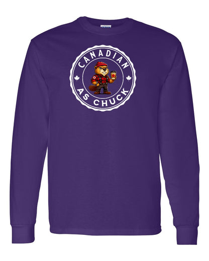 CDN as Chuck Male Beaver Full Long Sleeve - Gildan Canada (sewn Internationally)