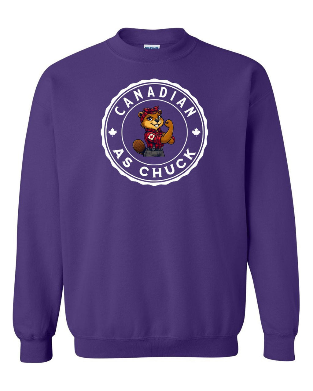 Canadian as Chuck Rosie Flex Full Crewneck - Unisex