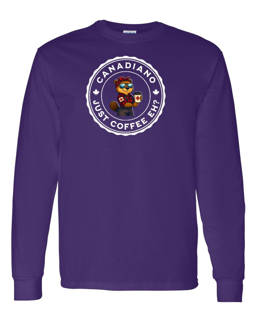 Canadiano just Coffee EH! Rosie Sunglasses Full Long Sleeve - Unisex