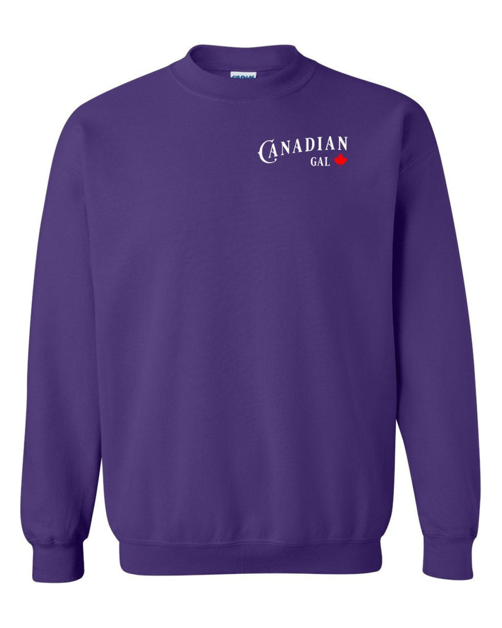 Canadian Gal Left Chest Crewneck - Unisex