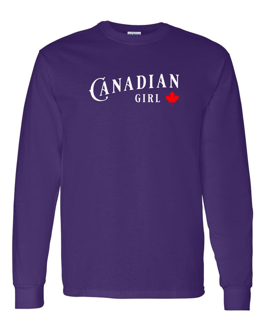 Canadian Girl Full Long Sleeve - Gildan Canada (sewn Internationally)