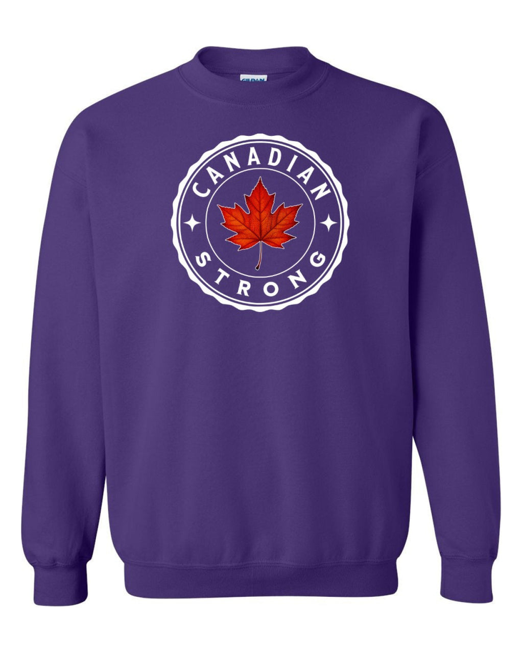 Canadian Strong Leaf Full Crewneck - Unisex