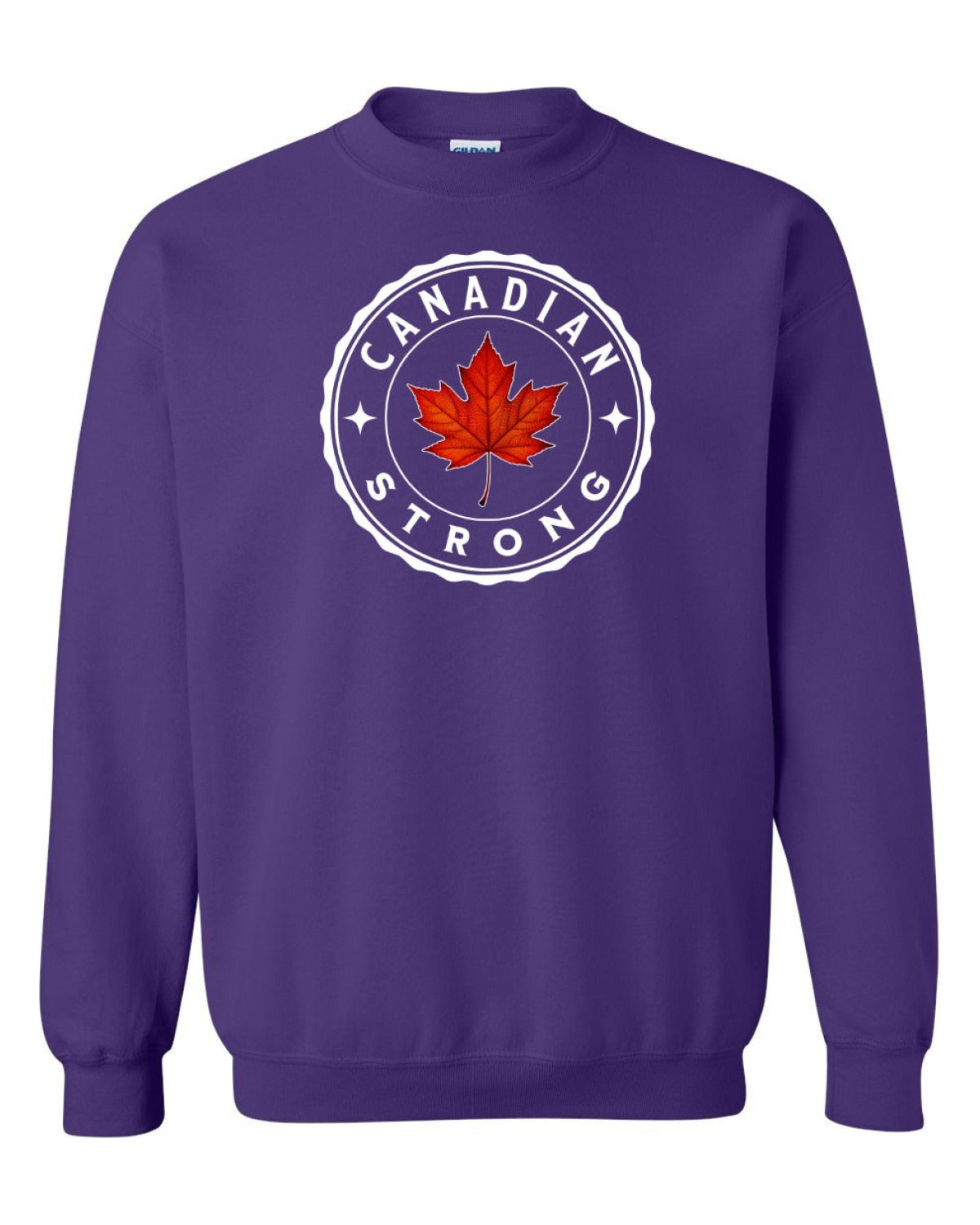 Canadian Strong Leaf Full Crewneck - Unisex