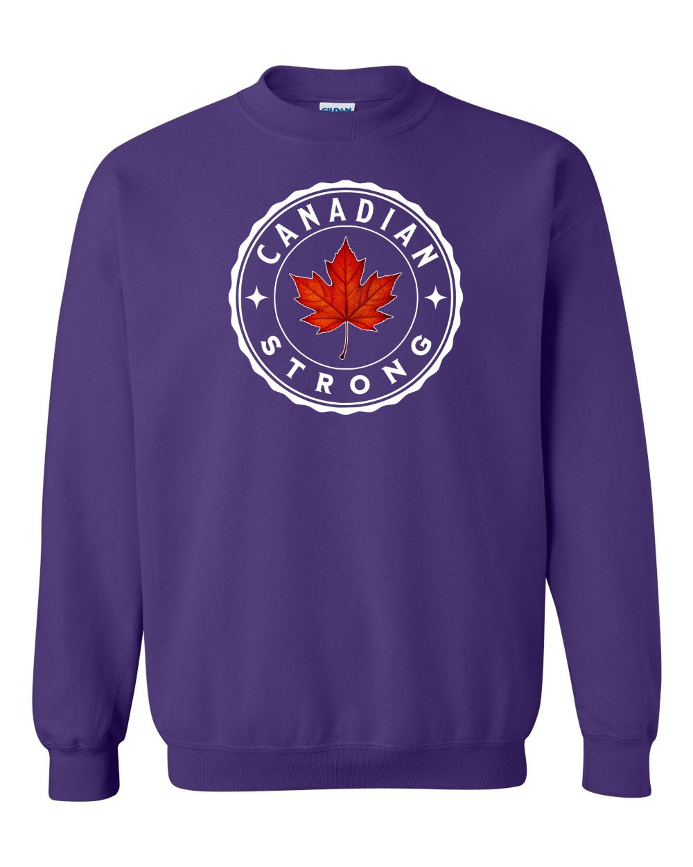 Canadian Strong Leaf Full Crewneck - Gildan Canada (sewn Internationally)