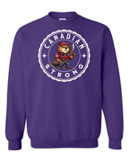 Canadian Strong Beaver Full Crewneck - Unisex