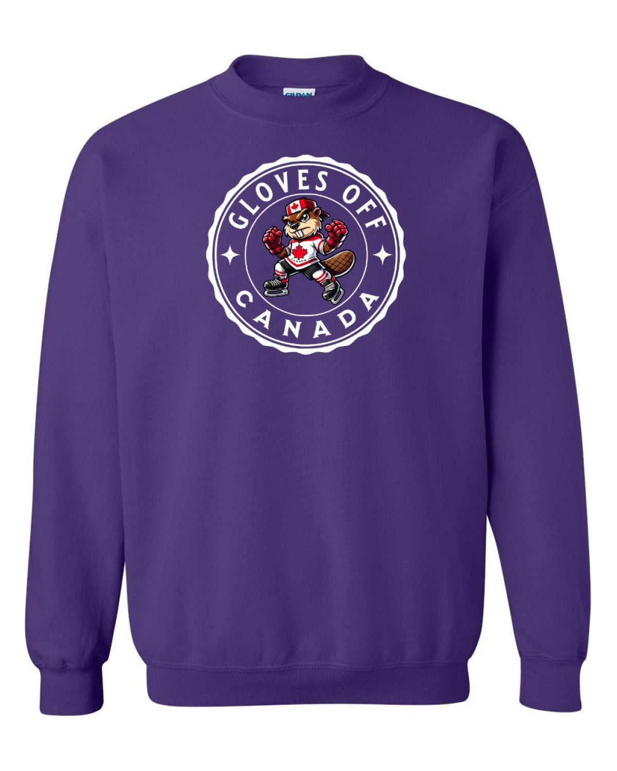 Gloves Off Beaver Full Crewneck - Unisex