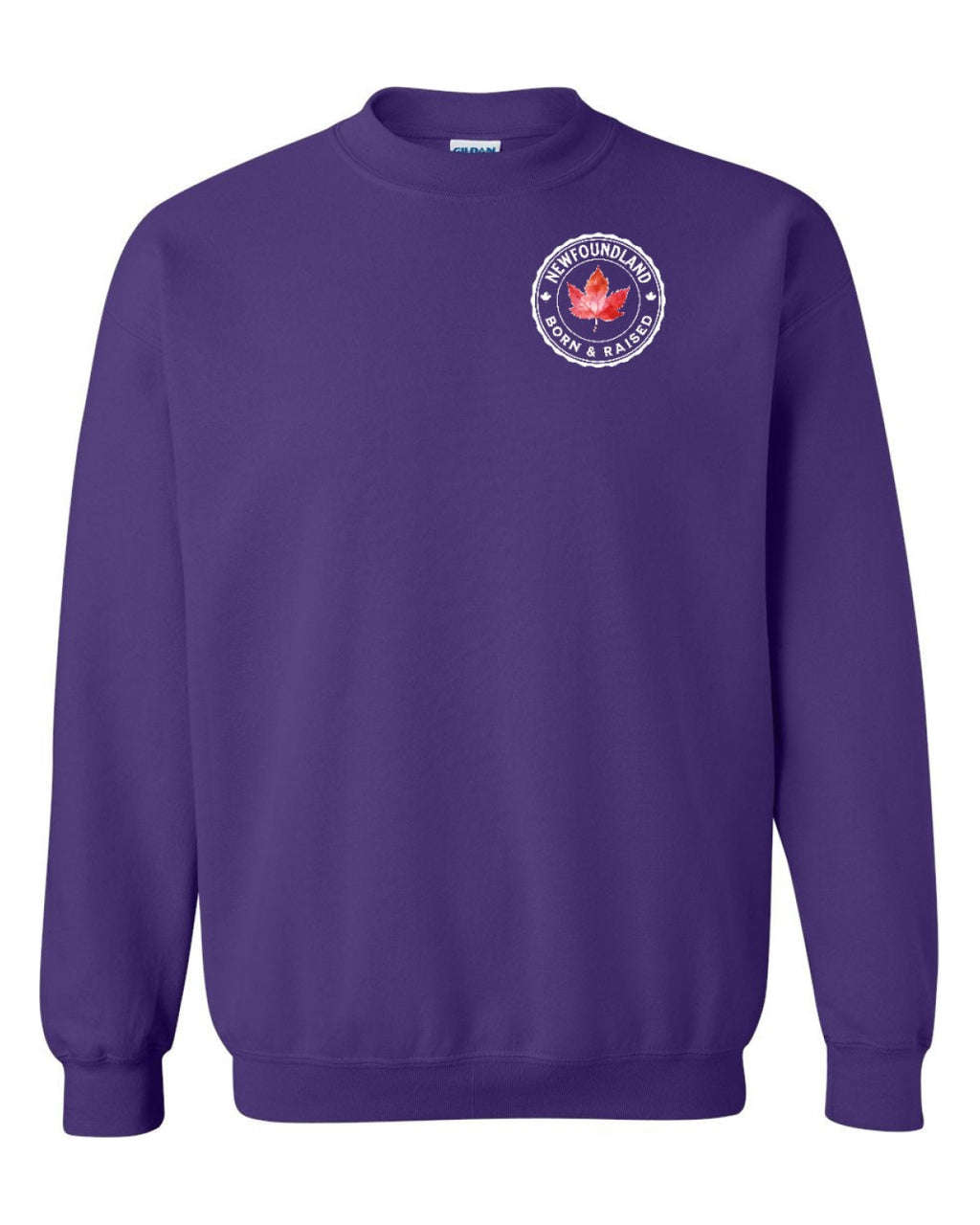 Born and Raised Newfoundland Left Chest Crewneck - Unisex