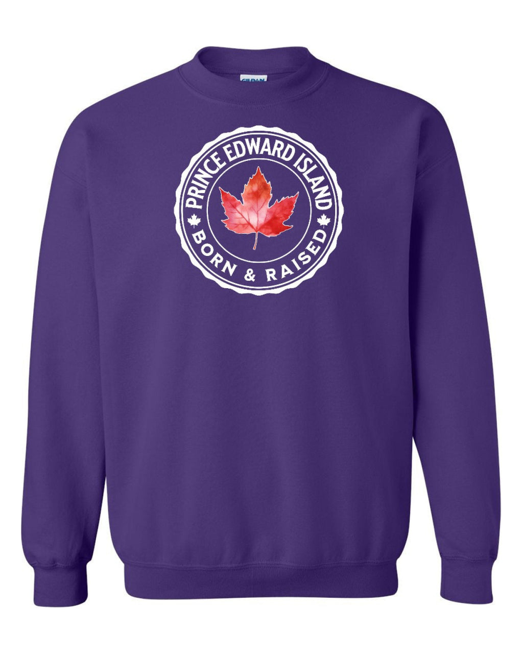 Born and Raised Prince Edward Island Full Crewneck - Unisex