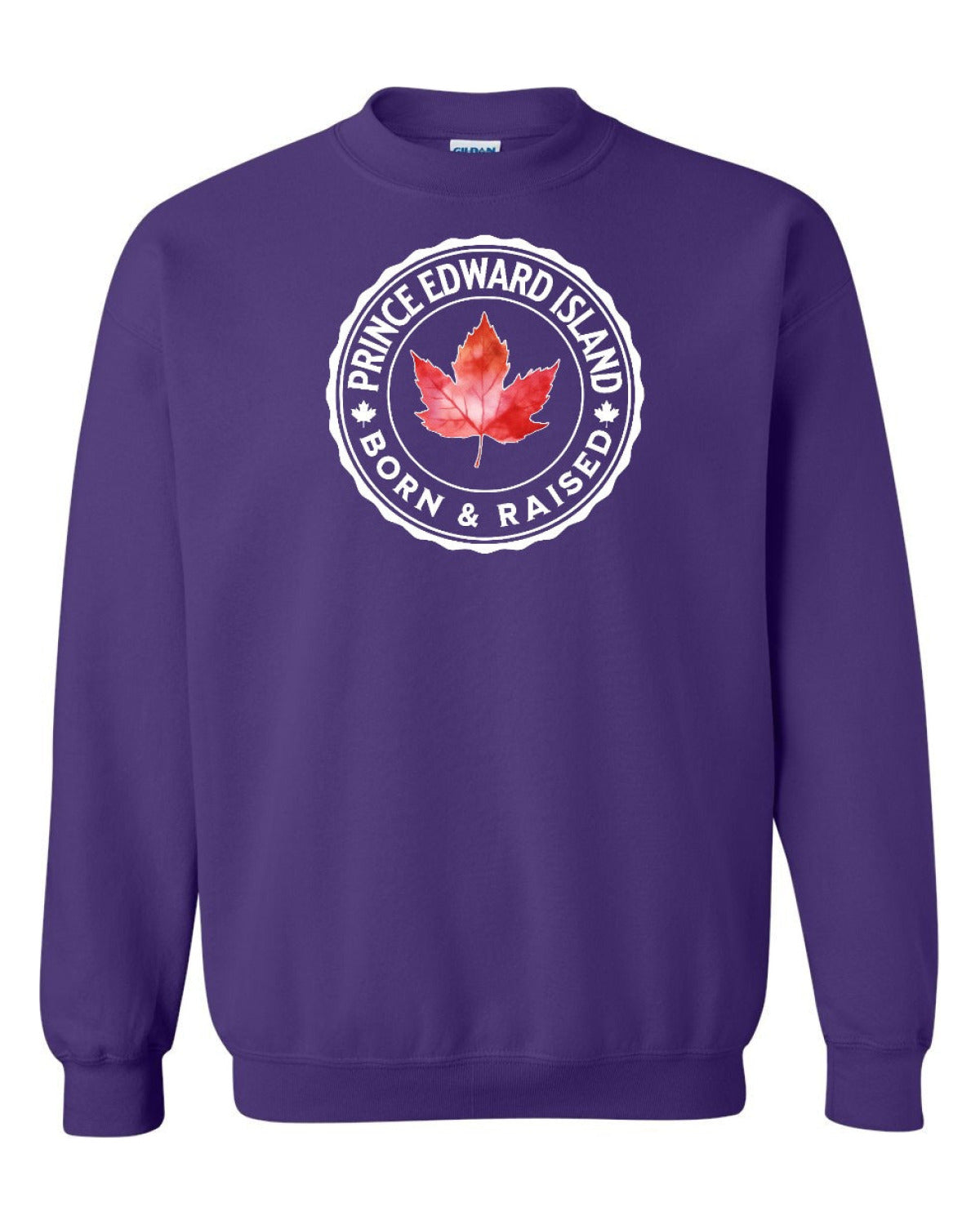 Born and Raised Prince Edward Island Full Crewneck - Unisex