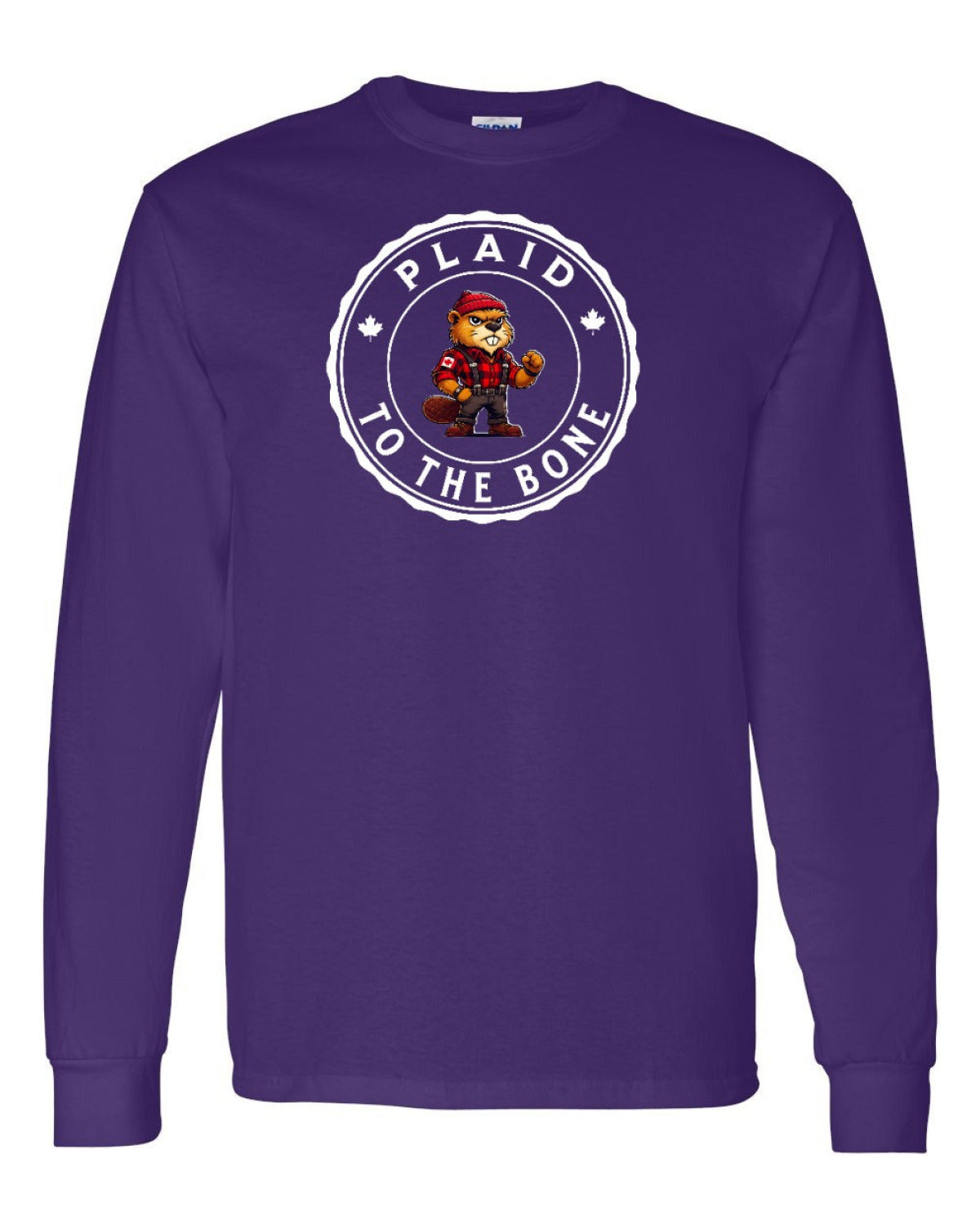 Plaid to the Bone Beaver Full Long Sleeve - Unisex