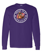 Proud to be Canadian Beaver Full Long Sleeve - Unisex