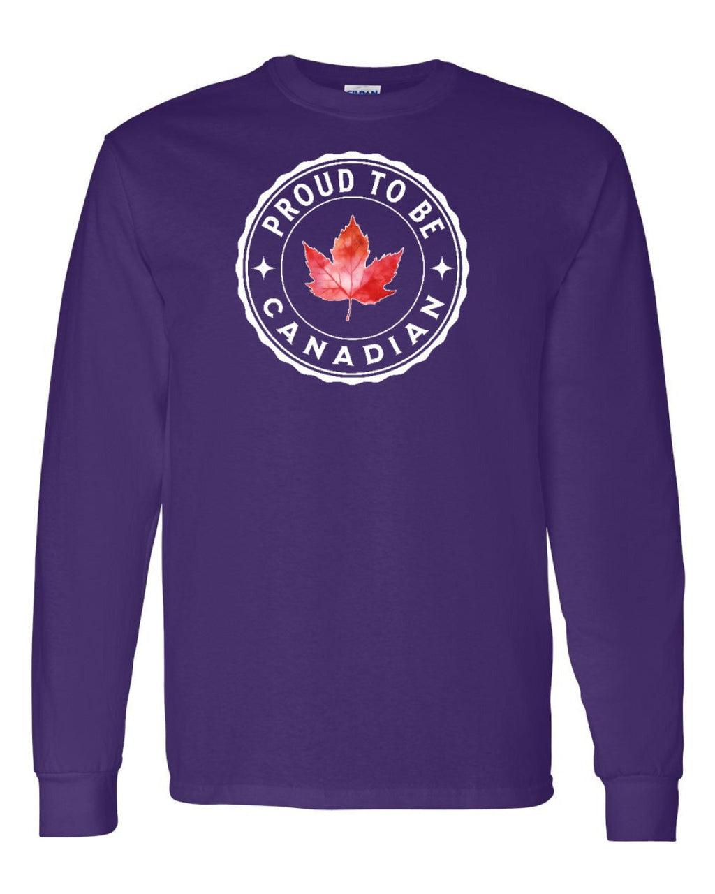 Proud to be Canadian Leaf Full Long Sleeve - Unisex