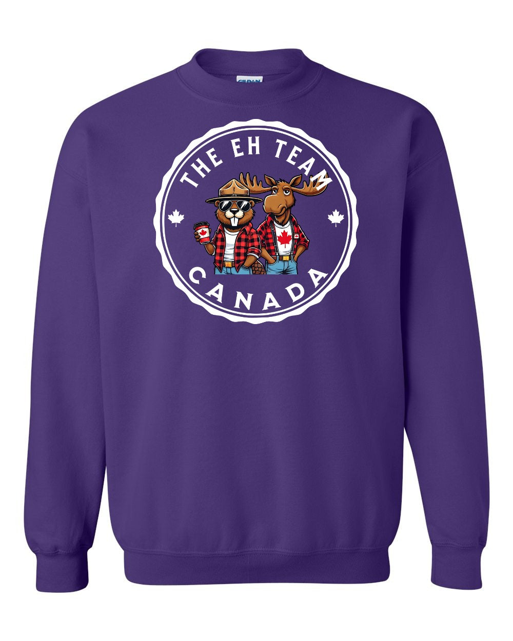Eh Team Full Crewneck - Gildan Canada (sewn Internationally)