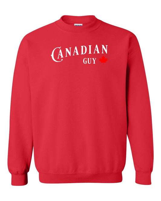 Canadian Guy Full Crewneck - Gildan Canada (sewn Internationally)