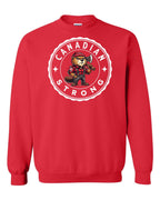 Canadian Strong Beaver Full Crewneck - Unisex