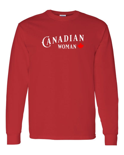 Canadian Woman Full Long Sleeve - Gildan Canada (sewn Internationally)