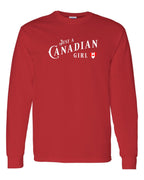 Just A Canadian Girl (Heart Flag Full) Full Long Sleeve - Unisex