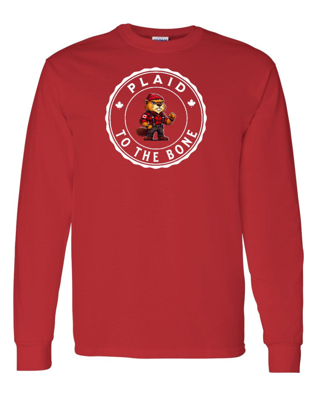 Plaid to the Bone Beaver Full Long Sleeve - Unisex