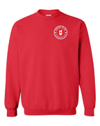 Proud to be Canadian Heart Flag Left Chest Crewneck - Unisex