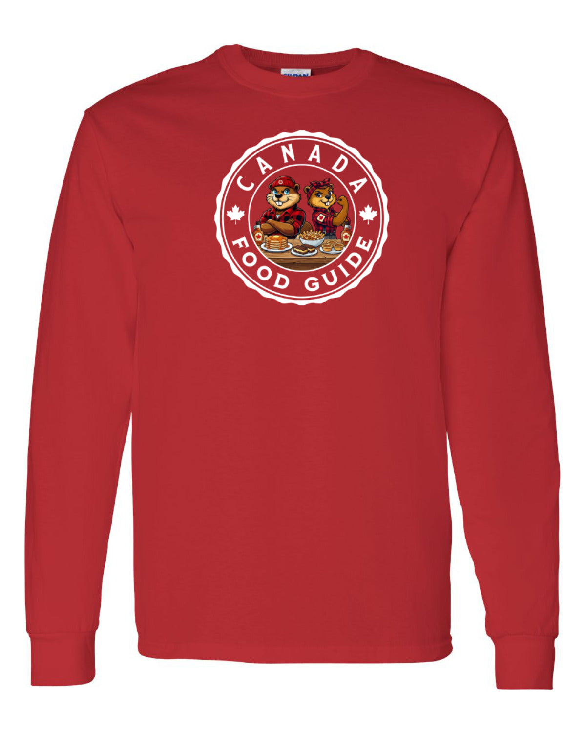 Canada Food Guide   Long Sleeve Tee ) - Unisex
