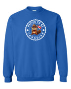Proud to be Canadian Female Beaver   Crewneck - Unisex