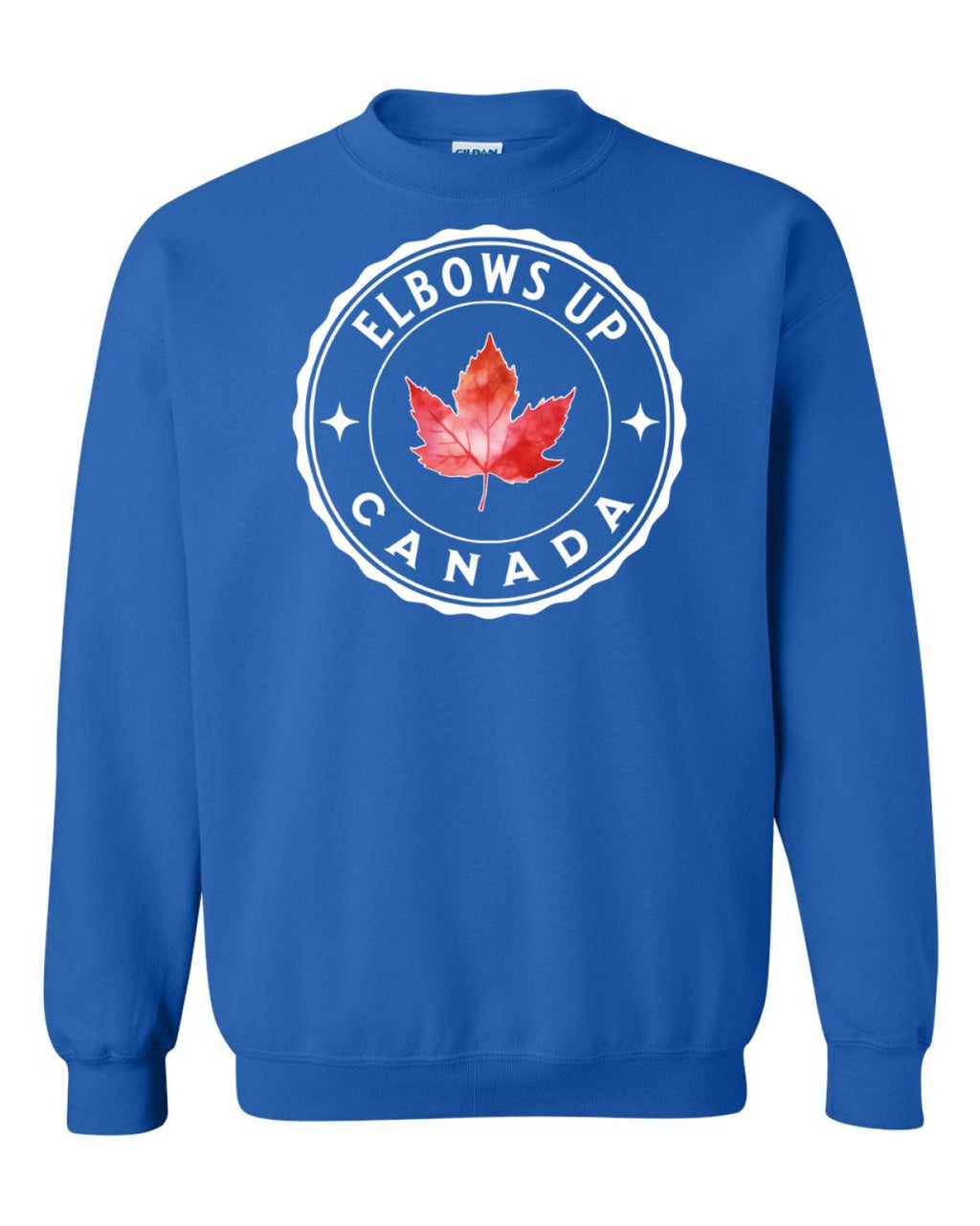 Elbows up Leaf Full Crewneck - Unisex