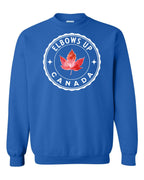 Elbows up Leaf Full Crewneck - Unisex