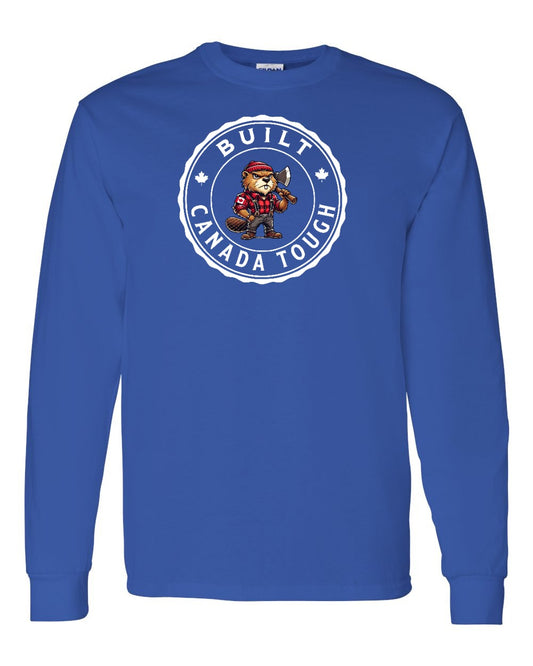 Built Canada Tough Male Beaver Full Long Sleeve - Gildan Canada (sewn Internationally)