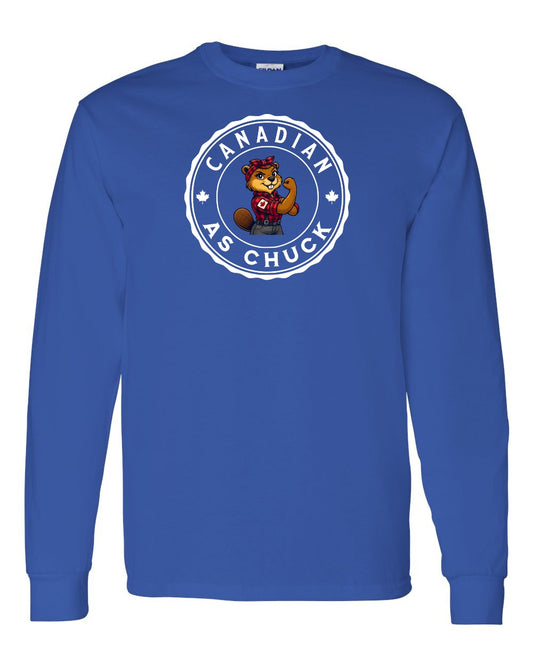 CDN as Chuck Rosie Flex Full Long Sleeve - Gildan Canada (sewn Internationally)
