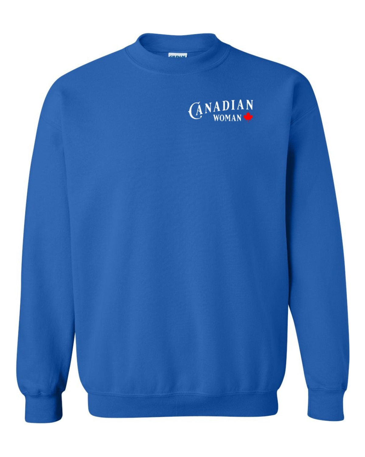 Canadian Woman Left Chest Crewneck - Unisex