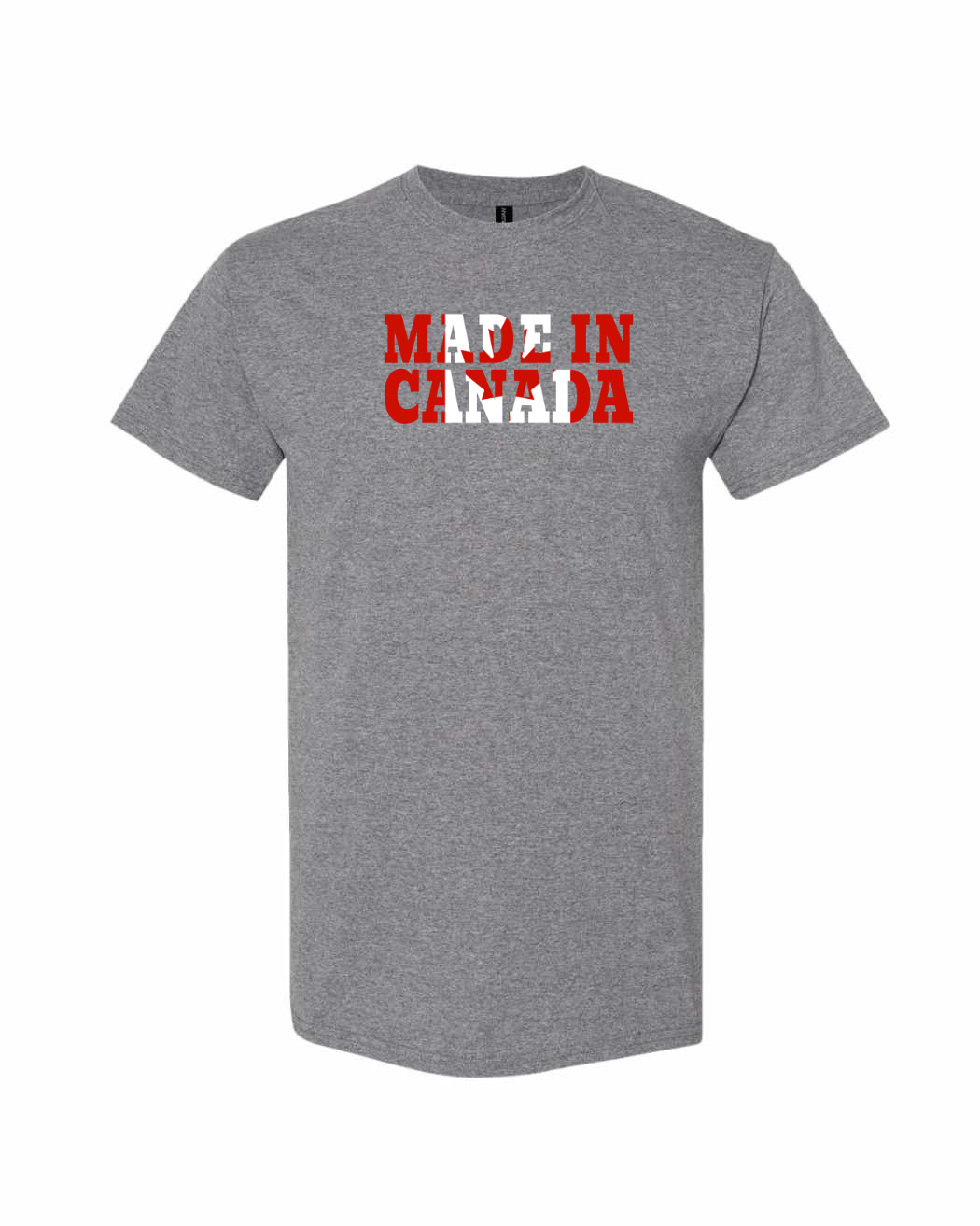 Made in Canada Flag Background Full Men's Tee