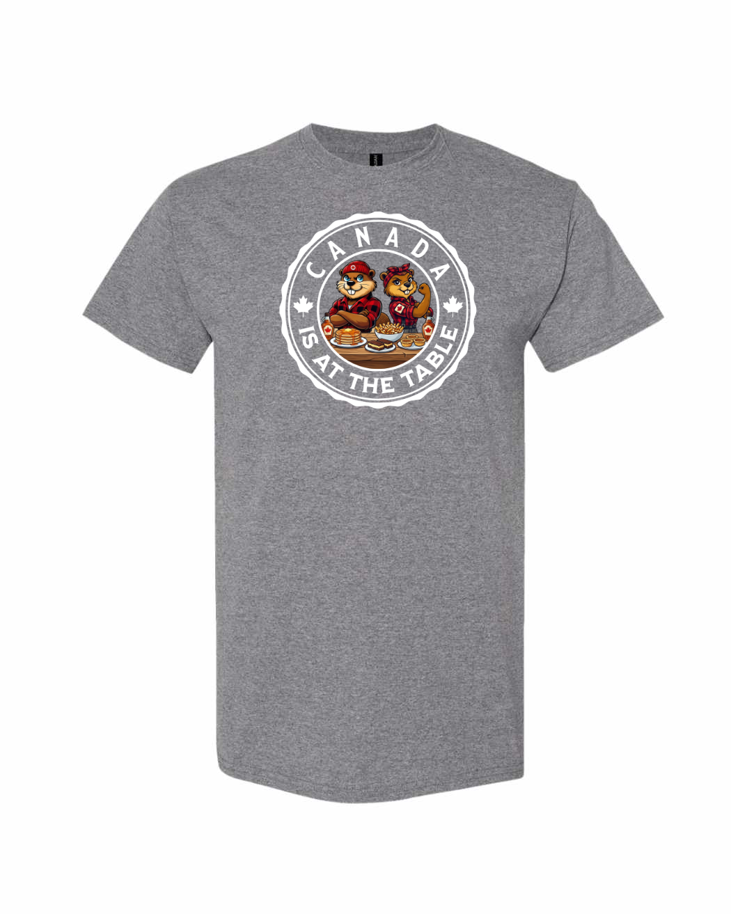 Canada Is At The Table Full Men's Tee - Gildan Canada (sewn Internationally