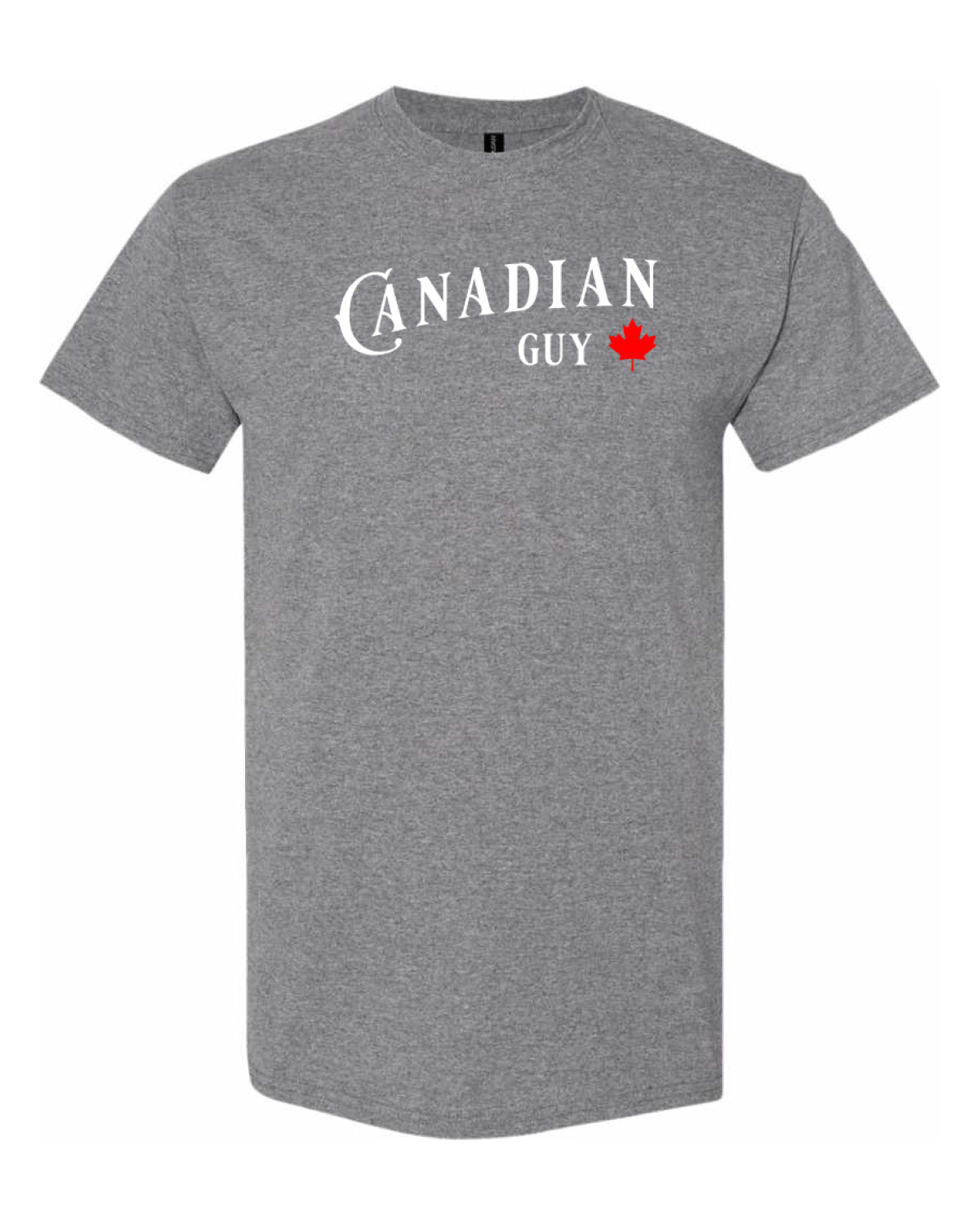 Canadian Guy Red Leaf Full Men's Tee