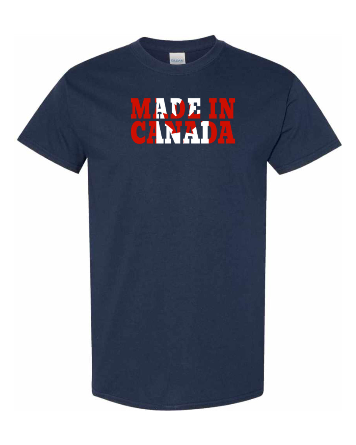 Made in Canada Flag Background  Men's Tee