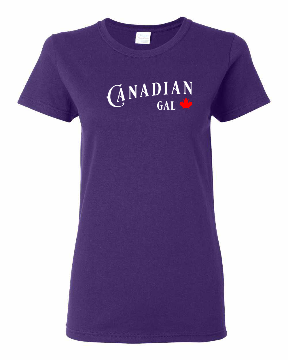 Canadian Gal Full Front Women's Tee - Gildan Canada (sewn Internationally)