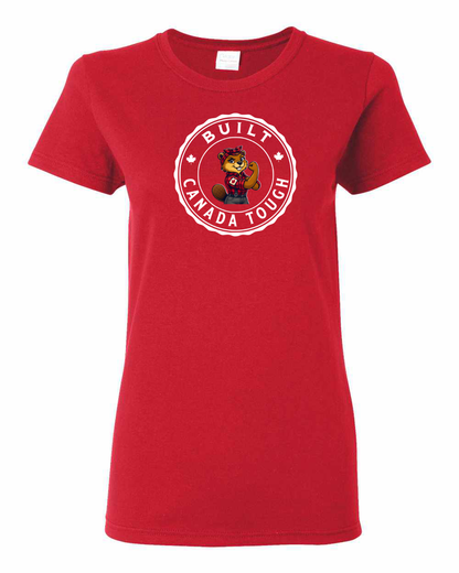 Built Canada Tough Rosie Full Front Women's Tee - Gildan Canada (sewn Internationally)