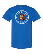 Flags Up Male Beaver Version  Men's Tee