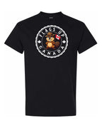 Flags Up Male Beaver Version  Men's Tee
