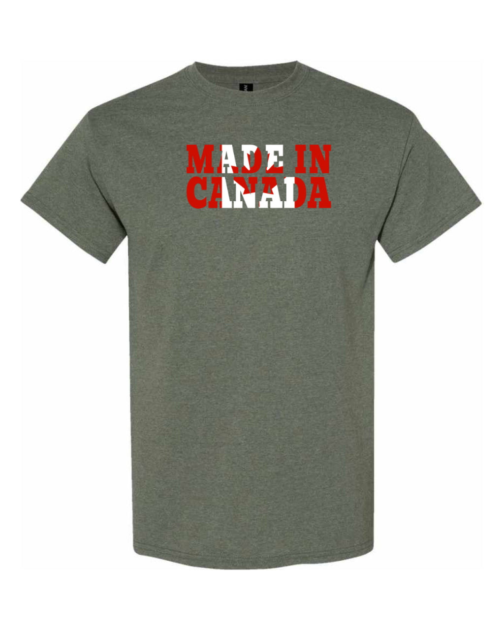 Made in Canada Flag Background  Men's Tee