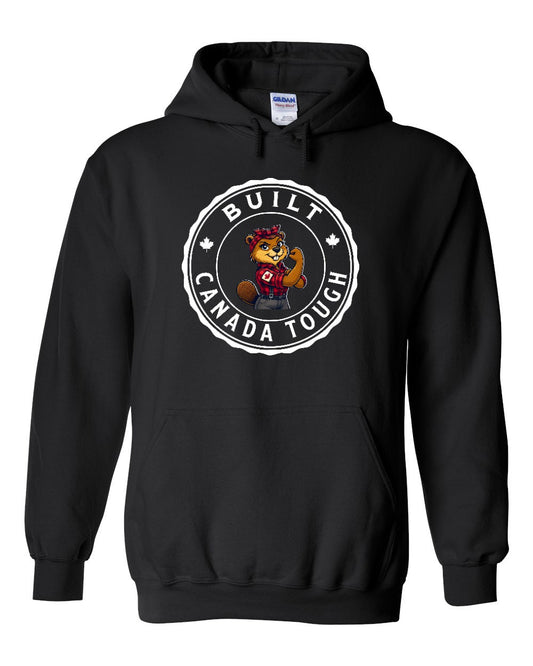 Built Canada Tough Female Beaver  Hoodie