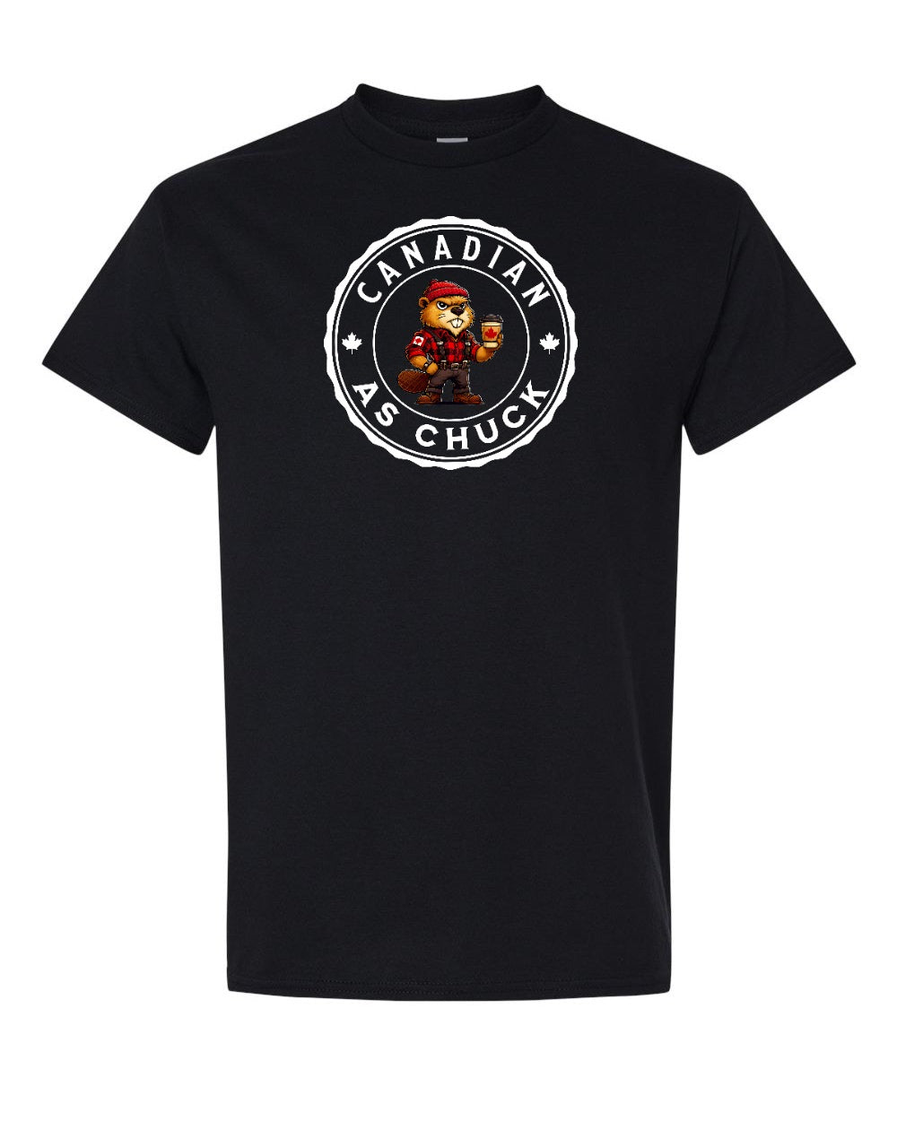 Canadian as Chuck Beaver Men's Tee