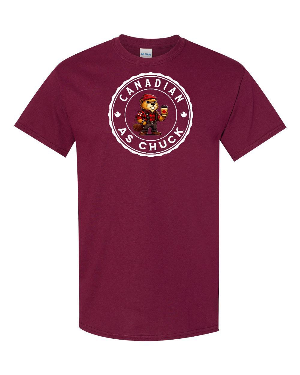 Canadian as Chuck Beaver Men's Tee