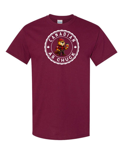 Canadian as Chuck Beaver Men's Tee