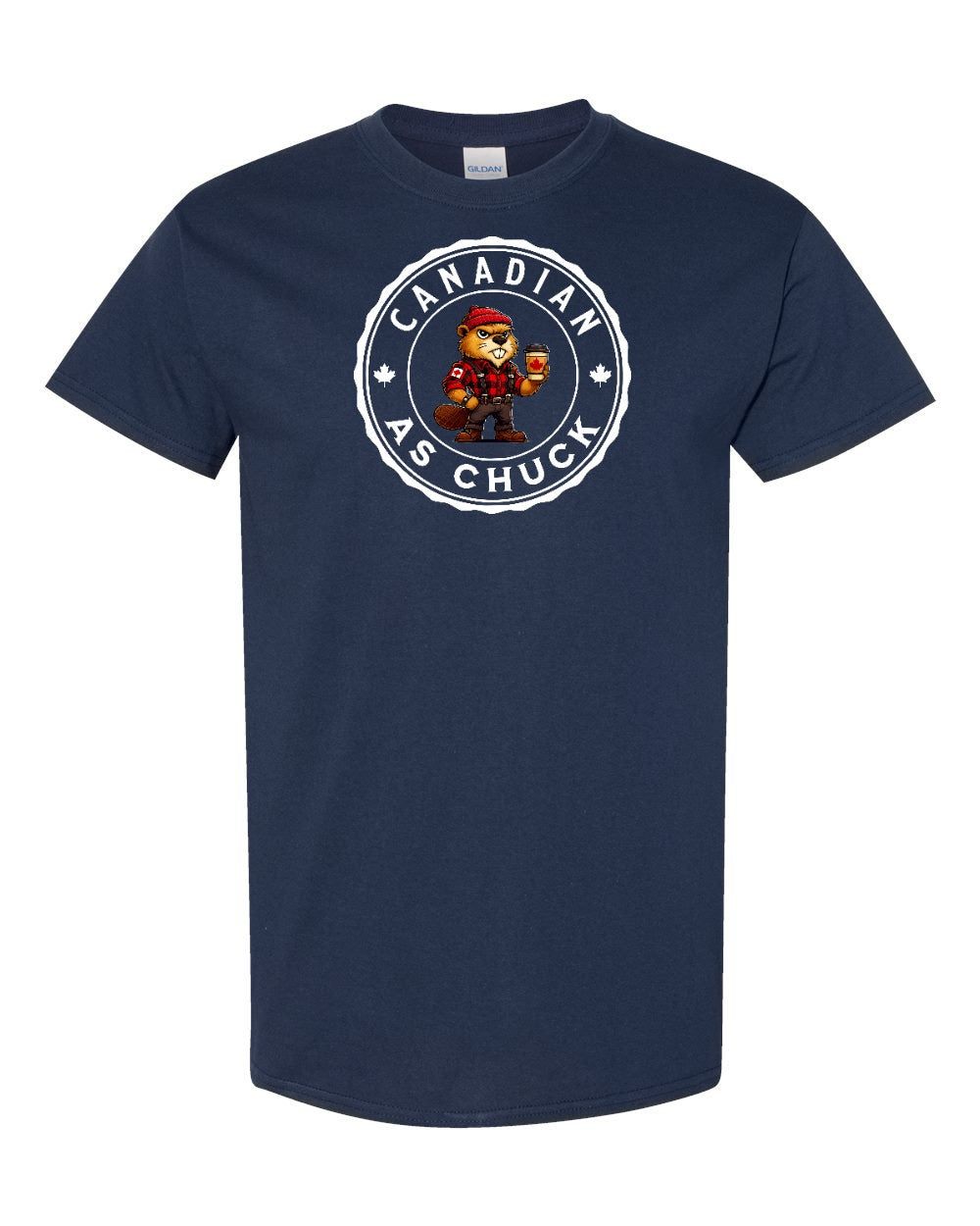 Canadian as Chuck Beaver Men's Tee
